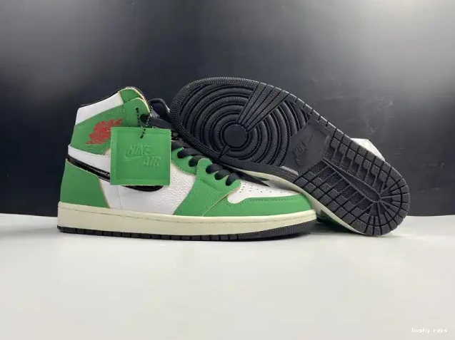 Cheap Husky Green DB4612-300 Jordan Retro Lucky 1 Air High 0420